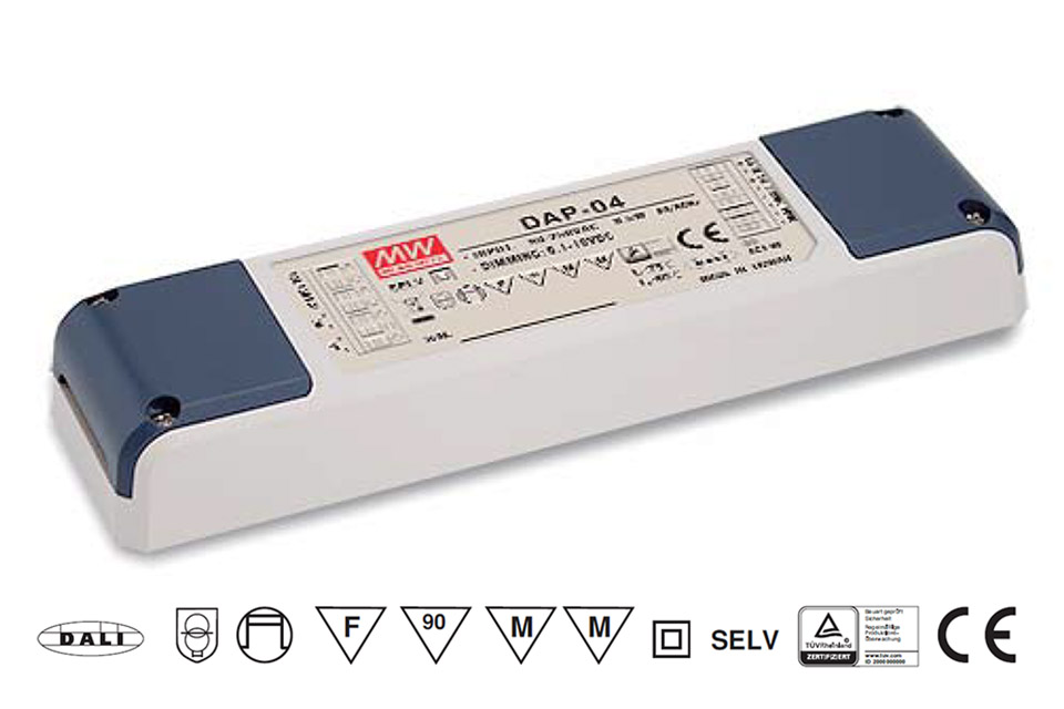 Mean Well Announces DALI to PWM Signal Converter DAP 40 — LED